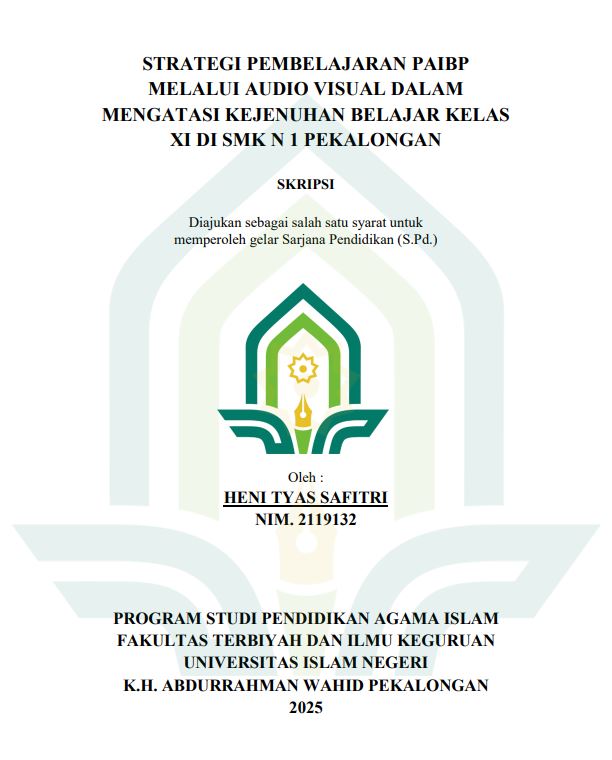 Image of Strategi Pembelajaran Paibp Melalui Audio Visual Dalam Mengatasi Kejenuhan Belajar Kelas Xi Di Smk N 1 Pekalongan
