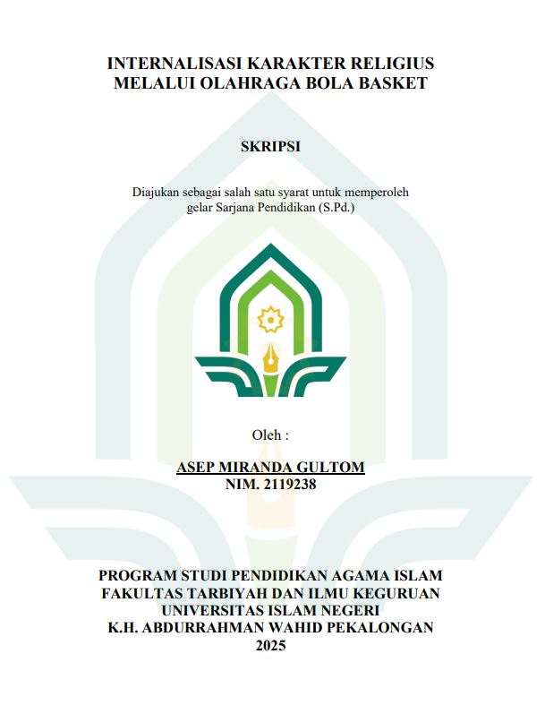 Image of Internalisasi Karakter Religius Melalui Olahraga Bola Basket