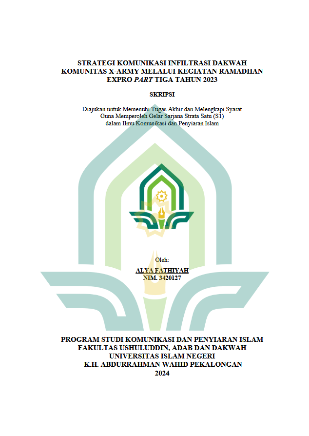 Image of Strategi Komunikasi Infiltrasi Dakwah Komunitas X-ARMY Dalam Kegiatan Ramadhan Expro Part tiga Tahun 2023
