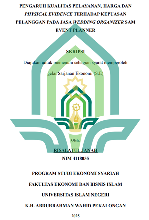Image of Pengaruh Kualitas Pelayanan, Harga dan Physical Evidence Terhadap Kepuasan Pelanggan Pada Jasa Wedding Organizer Sam Event Planner