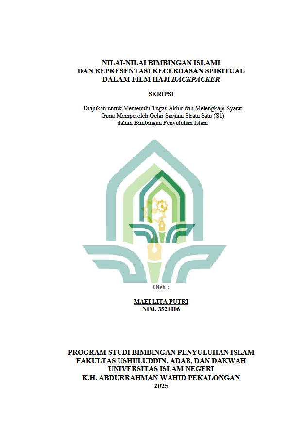 Image of Nilai-nilai Bimbingan Islami dan Representasi Kecerdasan Spiritual dalam Film Haji Backpacker