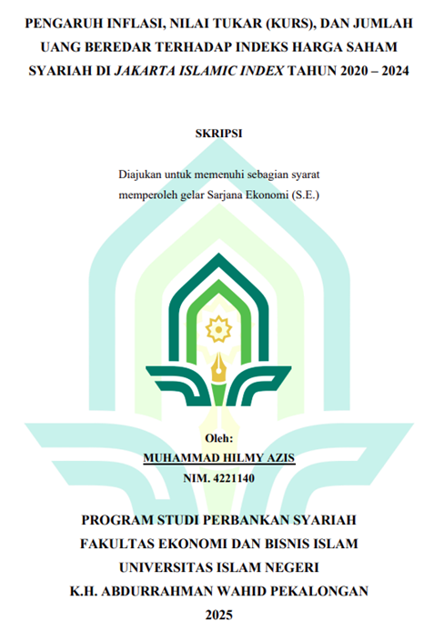 Image of Pengaruh Inflasi, Nilai Tukar (KURS), dan Jumlah Uang Beredar Terhadap Indeks Harga Saham Syariah Di Jakarta Islamic Index Tahun 2020-2024