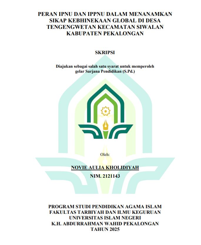 Image of Peran IPNU Dan IPPNU Dalam Menanamkan Sikap Kebhinekaan Global Di Desa Tengenwetan Kecamatan Siwalan Kabupaten Pekalongan