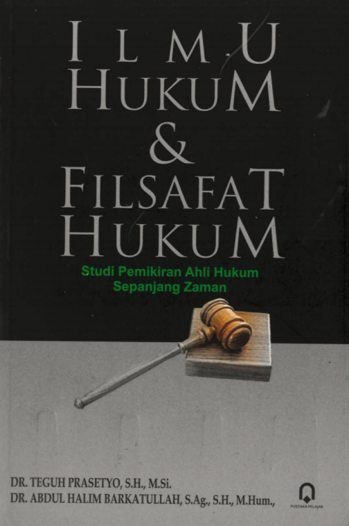 Image of Ilmu Hukum dan Filsafat Hukum