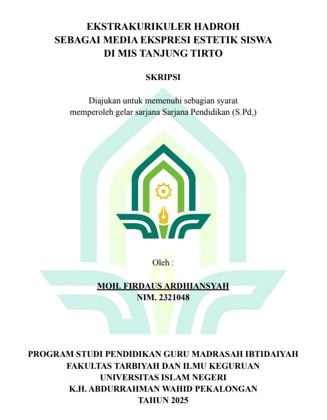 Image of Ekstrakurikuler Hadroh Sebagai Media Ekspresi Estetik Siswa Di MIS Tanjung Tirto