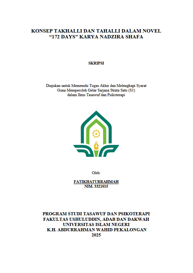 Image of Konsep Takhalli Dan Tahalli Dalam Novel 