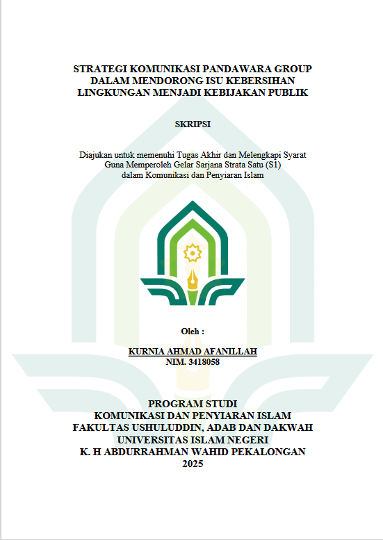 Image of Strategi Komunikasi Pandawara Group Dalam Mendorong Isu Kebersihan Lingkungan Menjadi Kebijakan Publik