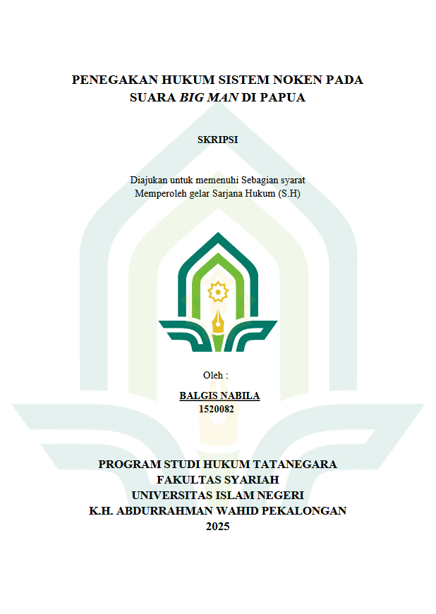 Image of Penegakan Hukum Sistem Noken Pada Suara Big Man Di Papua