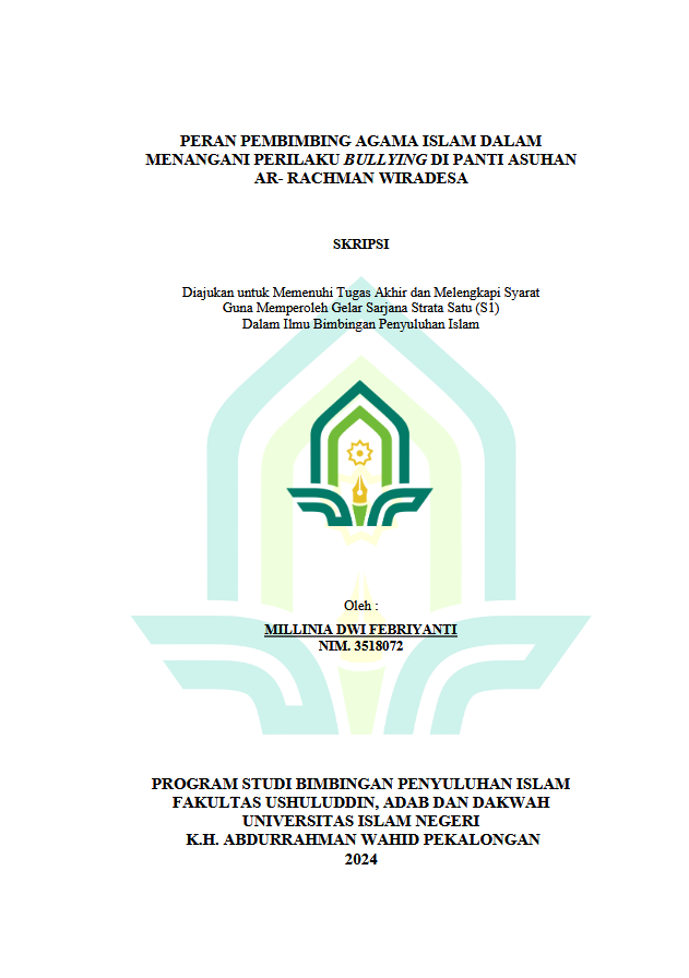 Image of Peran Pembimbing Agama Islam Dalam Menangani Perilaku Bullying Di Panti Asuhan Ar-Rachman Wiradesa