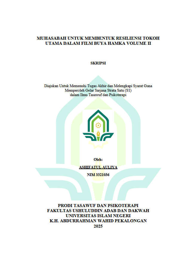 Image of Muhasabah Untuk Membentuk Resiliensi Tokoh Utama Dalam Film Buya Hamka Volume II